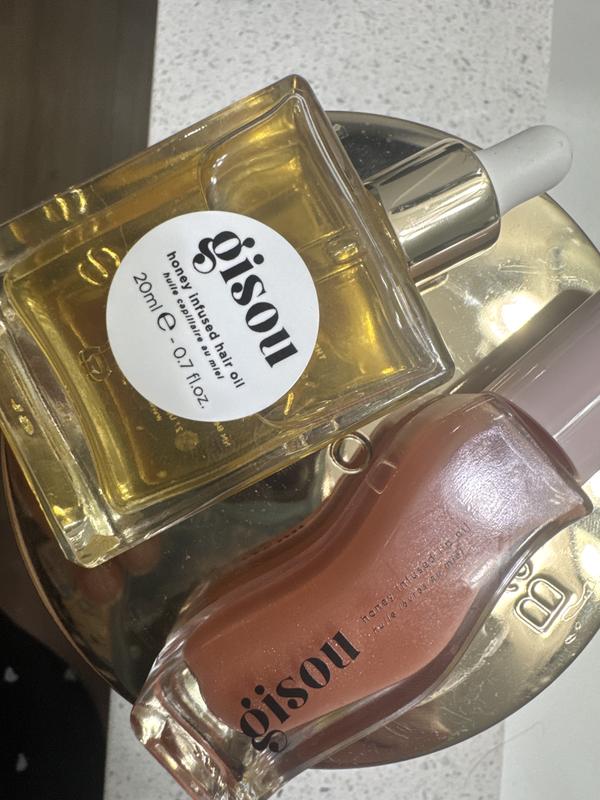 Glossy & Glazed Hair & Lip Oil Gift Set - Gisou | Sephora