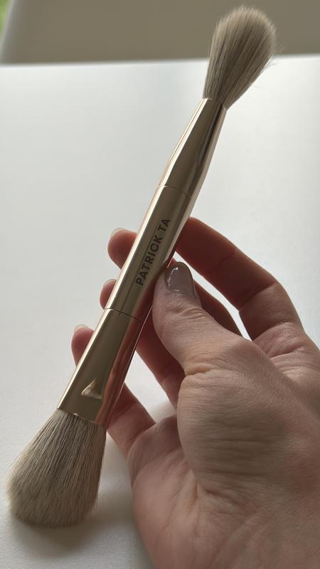 Dual Ended Transition Blush Brush - PATRICK TA | Sephora