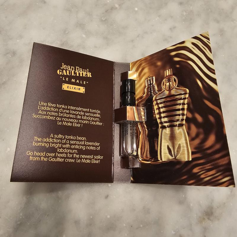 Le Male Elixir with Lavender & Tonka Bean - Jean Paul Gaultier