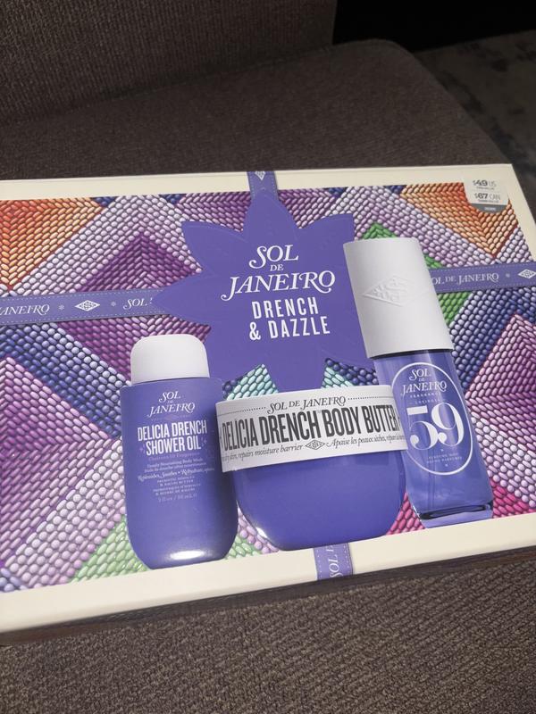 Sol de Janeiro Drench & Dazzle Delicia Drench Body Routine Gift Set