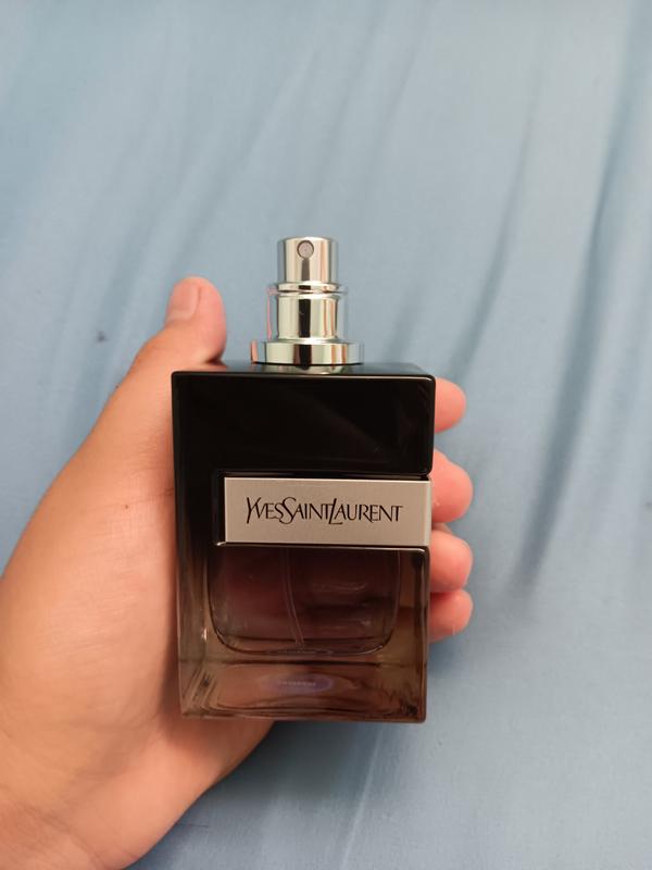 Y Eau de Parfum with Fresh Geranium & Sensual Woods - Yves Saint