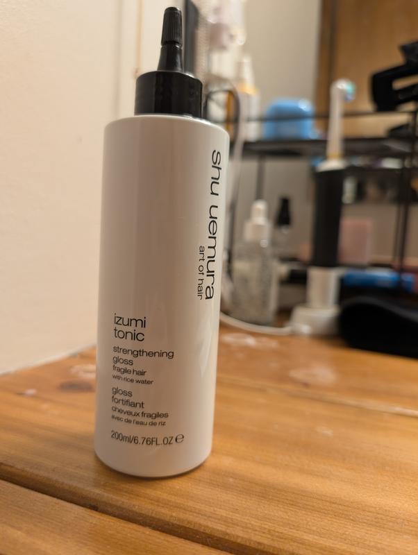 Izumi Tonic Strengthening Gloss Treatment for Instant Shine - shu