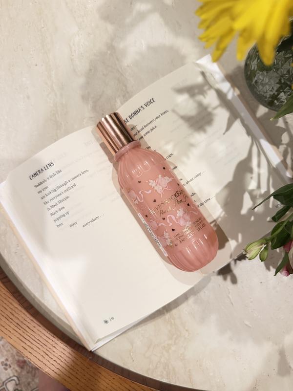 Mini Peach Pom Pom Hair & Body Mist - LoveShackFancy | Sephora