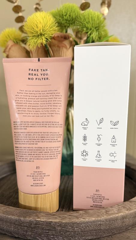 Summer Skin Hydrating Gradual Self-Tanning Body Cream in Santal - Lux  Unfiltered | Sephora
