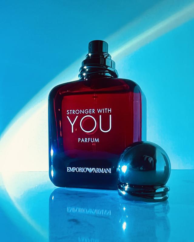 Stronger With You Parfum with Vanilla Leather & Lavender - Armani