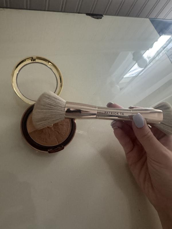 Dual-Ended Contour Brush - PATRICK TA | Sephora