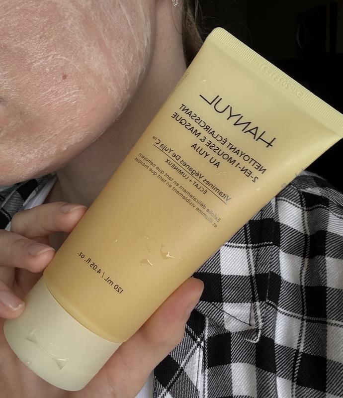 Yuja Brightening 2-in-1 Mask to Foam Cleanser with Vitamin C +