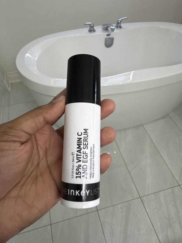 15% Vitamin C and EGF Brightening Serum - The INKEY List | Sephora