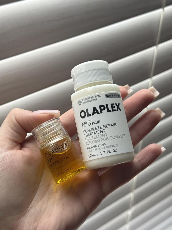 Mini No.3PLUS Bond Repair Treatment and No.7 Hair Oil Set