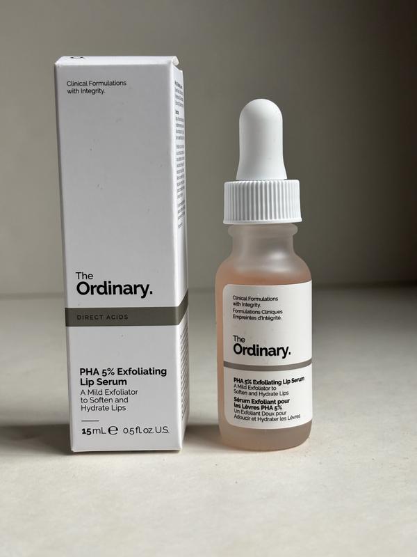 exfoliating lip serum glutathione PHA 5% Exfoliating Lip Serum - The Ordinary