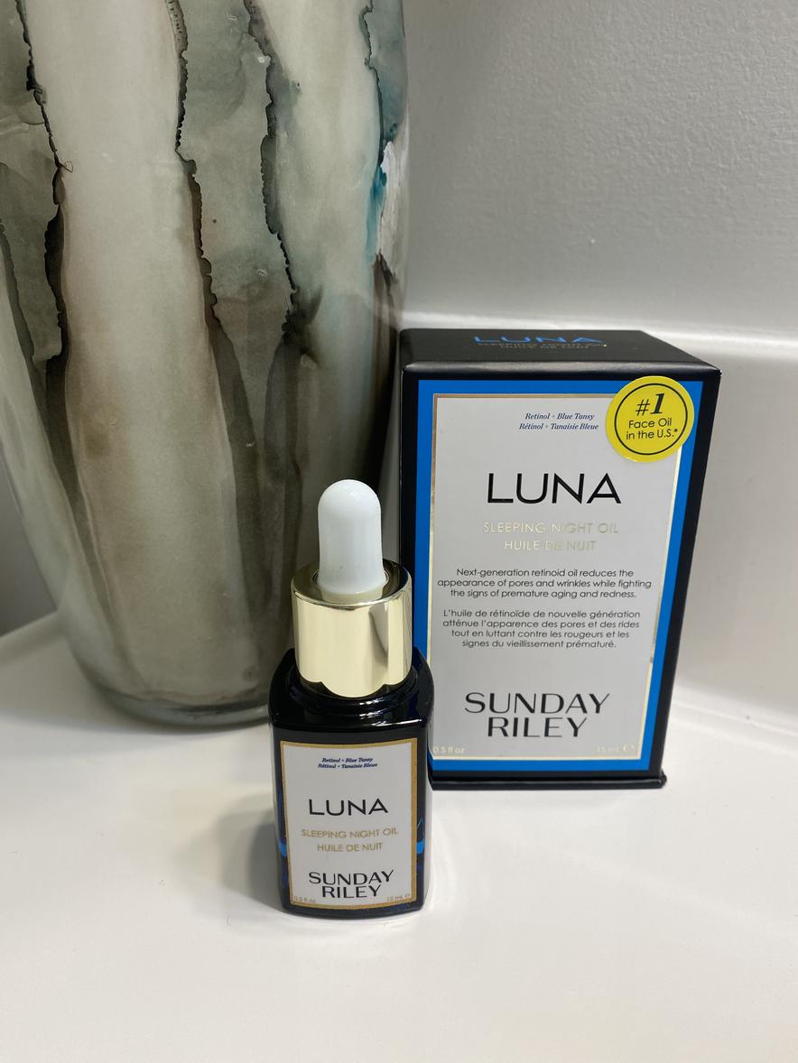 【オイル】LUNA SLEEPING NIGHT OIL15ml Sunday Riley Luna Sleeping Night Oil, 15 ml, Retinol, Plumps Skin