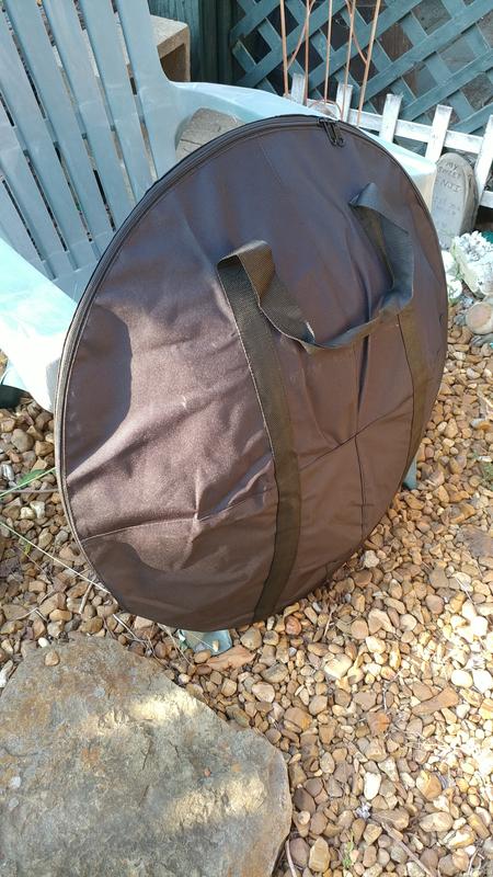 Carrying case for portable fire pit