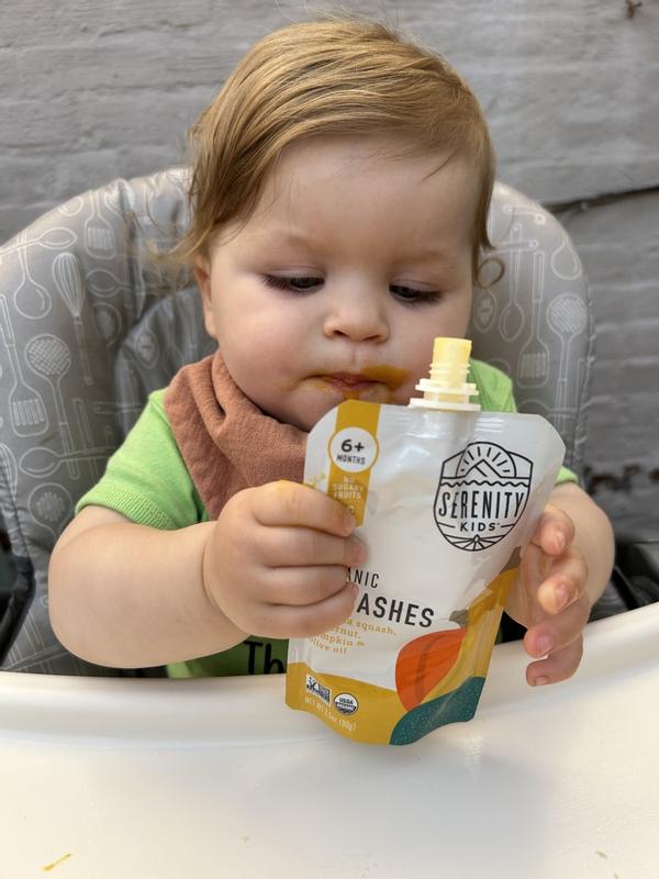 Serenity Kids Organic Squashes with Organic Olive Oil Baby Food