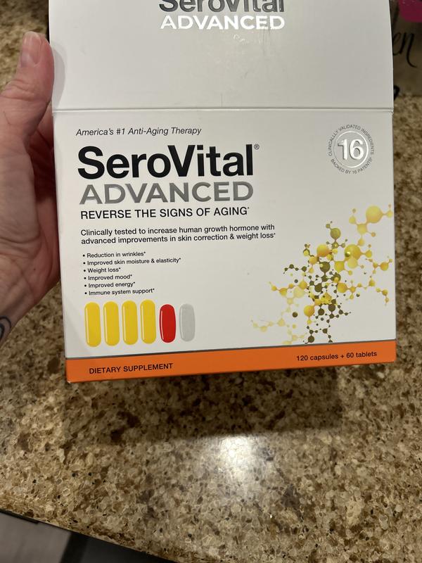 SeroVital ADVANCED HGH Boosting Formula Skin and Weight Loss