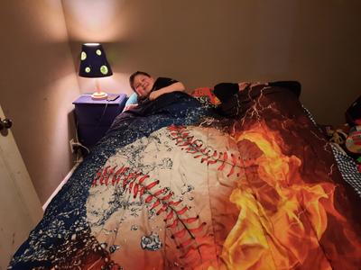 They love their new bed