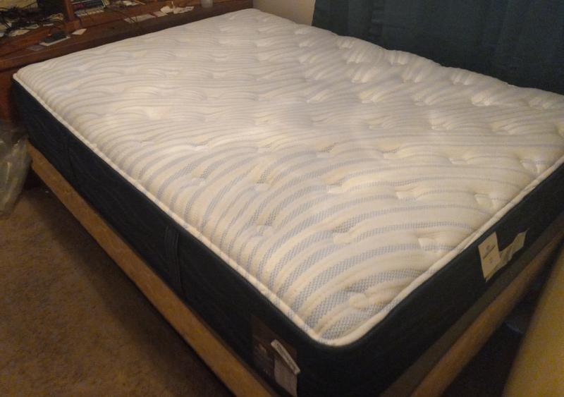 Bad lighting but good mattress