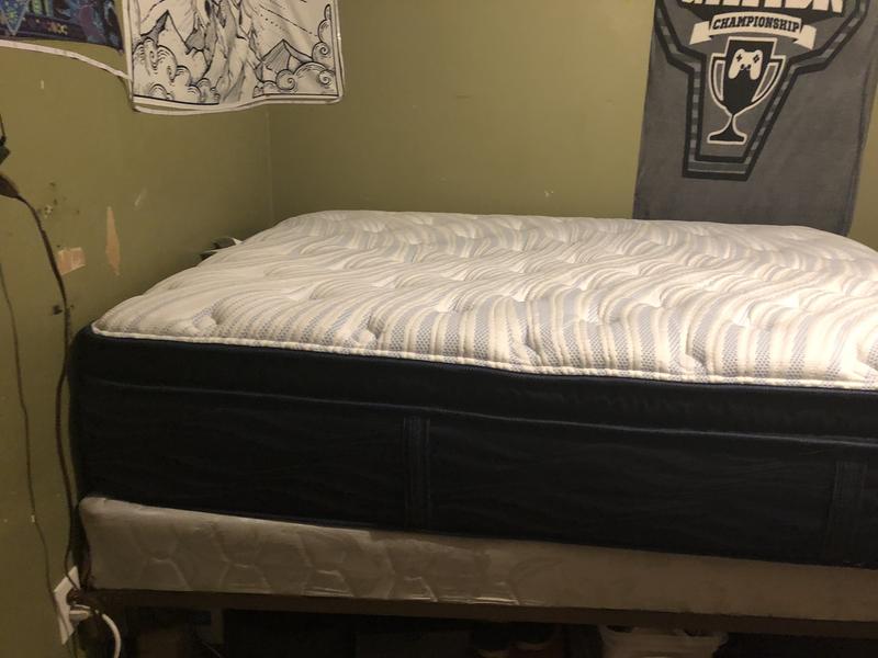 Mattress on the boxes spring