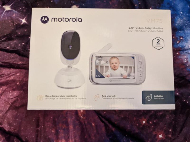 VM75 5.0 Video Baby Monitor - Motorola