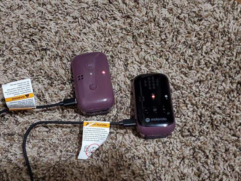 Plugged in to charge (Are they still charging or full? lol)