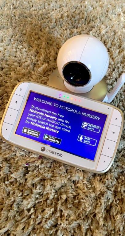 Motorola Baby Monitor With Smartphone App And Handheld Motorola