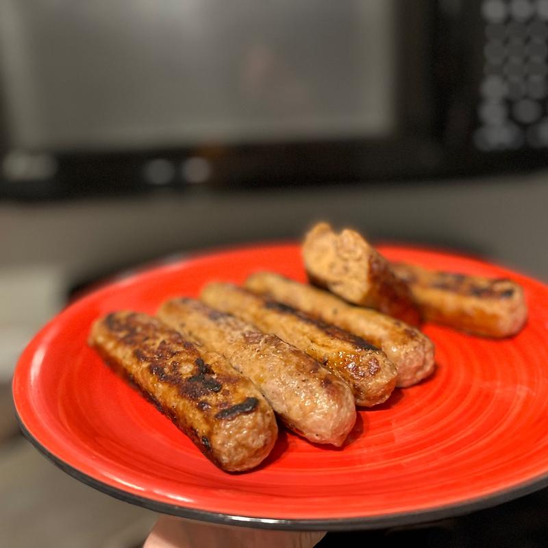 Italian Turkey Sausage topped with Celery Slaw - Shady Brook Farms