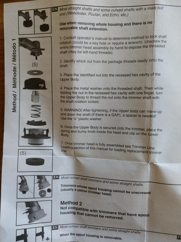 Mounting Instructions Method 2