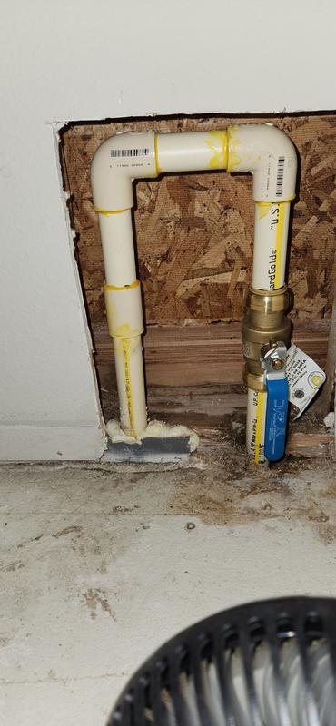 1" Sharkbite Ball Valave for Main Water Shut-off