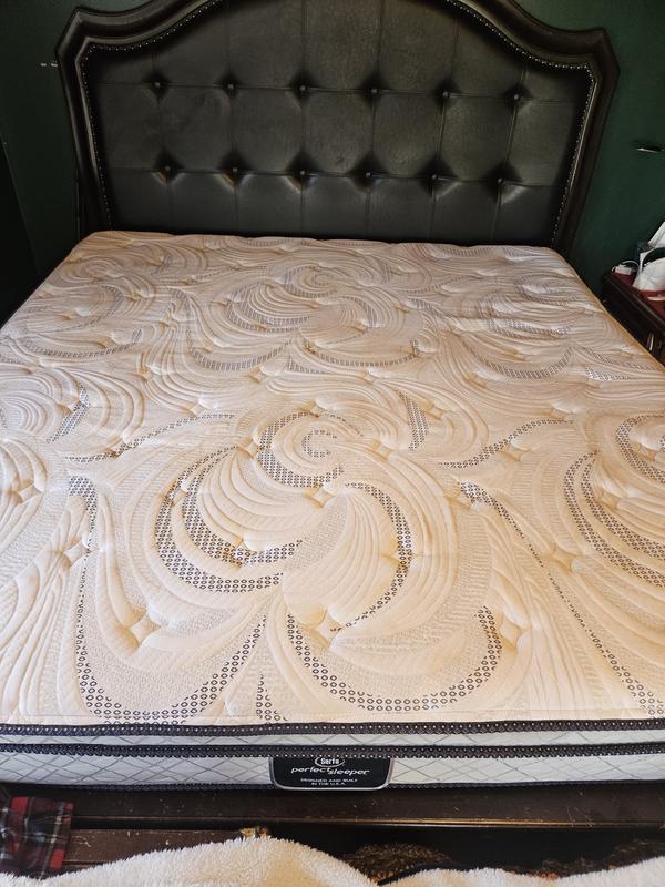 My mattress after I cleaned it! it had very dark stains on it before I cleaned!