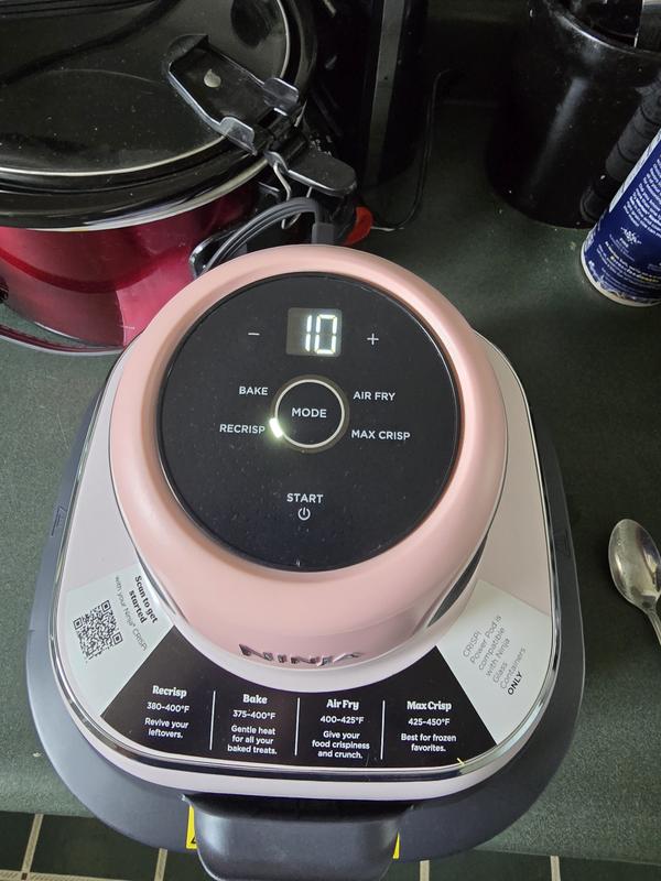 Ninja Crispi 4-in-1 Glass Air Fryer in Pink