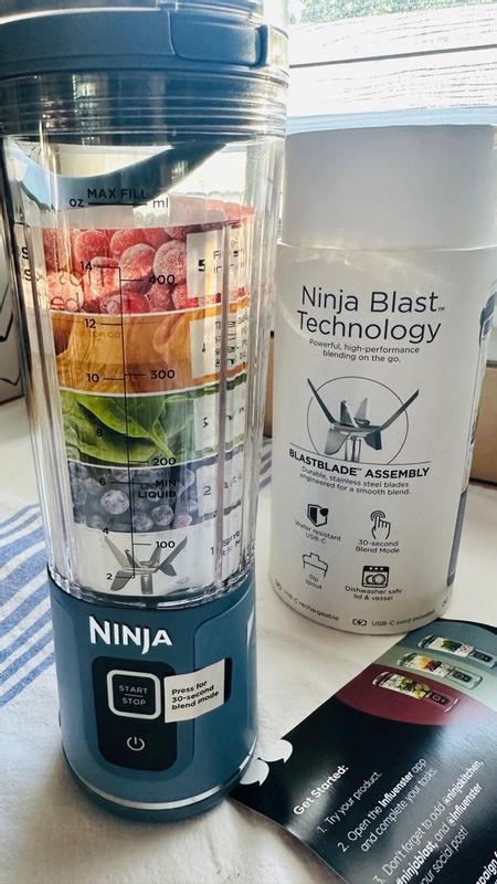  Ninja BC151CR Blast Portable Blender, Cordless, 18oz