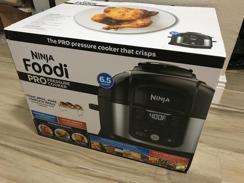 Ninja Foodi Pro 6.5-Quart Pressure Cooker with TenderCrisp 