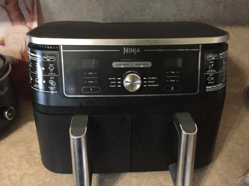 Ninja Foodi 8-qt 6-in-1 Dual Zone Air Fryer w/ Extra Racks & Skewers  (Cinnamon) 622356564380