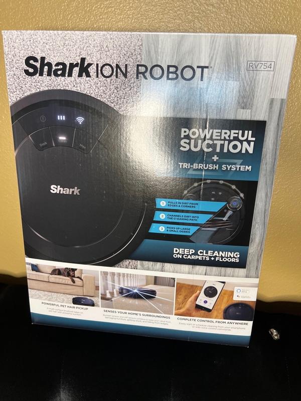 shark ion robot rv754 suction power