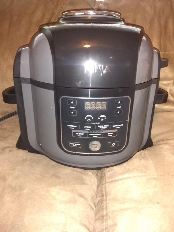 NINJA Foodi 9-in-1 6.5 Qt. Electric Pressure Cooker & Air Fryer (OP301)  OP301 - The Home Depot