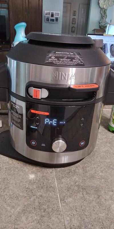 Ninja OL601 Foodi XL 8 Qt. Pressure Cooker Steam Fryer with SmartLid,  14-in-1 that Air Fries, Bakes & More, with 3-Layer Capacity, 5 Qt. Crisp  Basket & 45 Recipes, Silver - $129.99 [Deal Price: $129.99] : r/HomeShopping