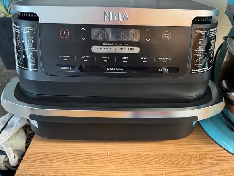 NEW! Ninja Foodi FlexBasket 7 Qt MegaZone Air Fryer DZ071 Review Love It! 