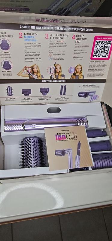 Shark FlexStyle® IonCurl Air Styler & Curler in Lilac | SharkNinja