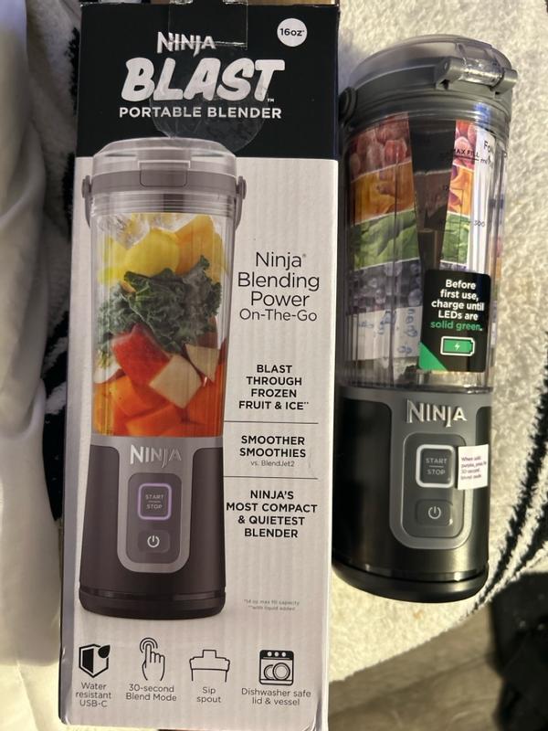 Ninja Blast コールドブレンド Amazon.com: Ninja Blast Portable Blender, Cordless, 18oz