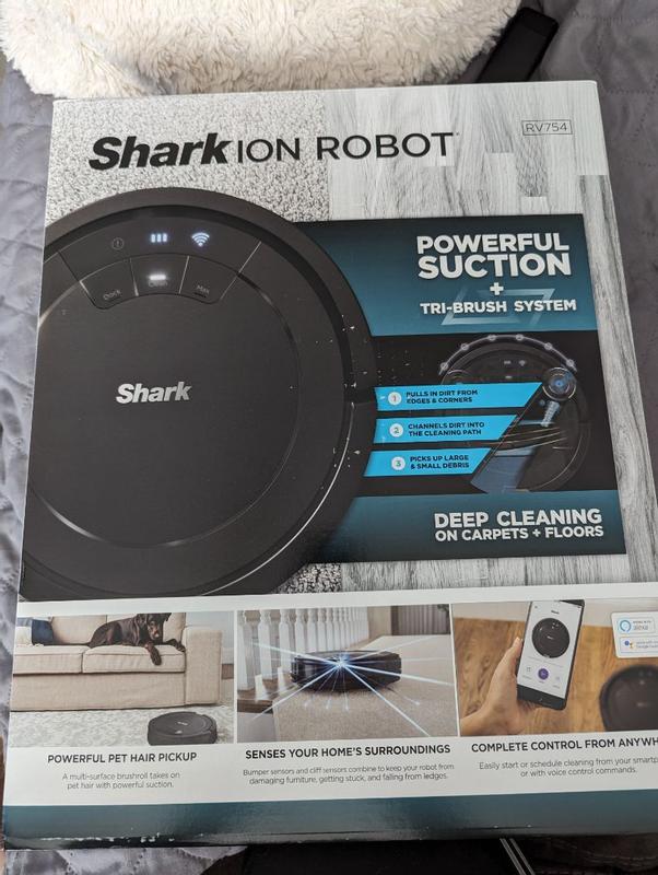 shark ion robot rv754 suction power