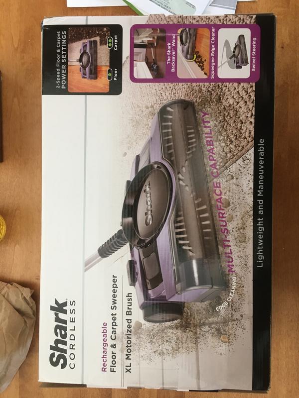  Shark Cordless Rechargeable Floor & Carpet Sweeper