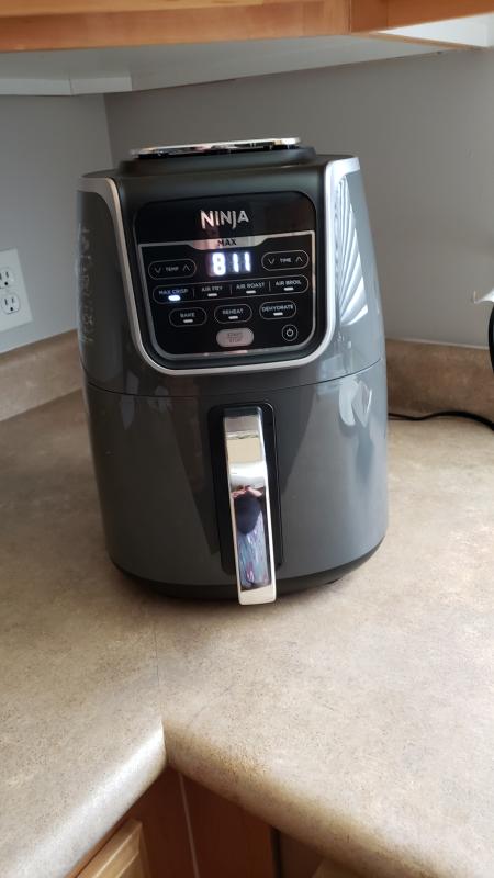 California AS-IS Ninja EZ View Air Fryer Max XL 5.5 Qt. Capacity