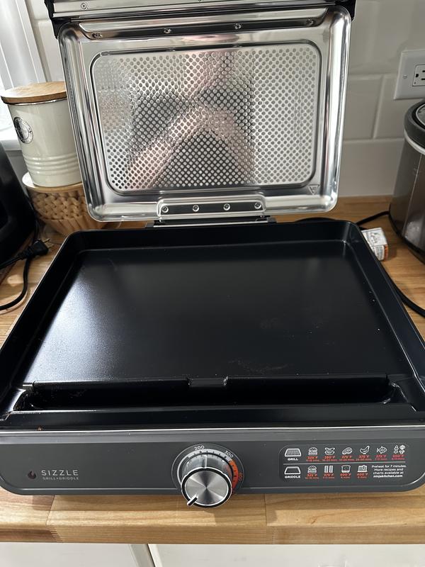 Ninja GR101 Sizzle Smokeless Indoor Grill & Griddle for Sale in