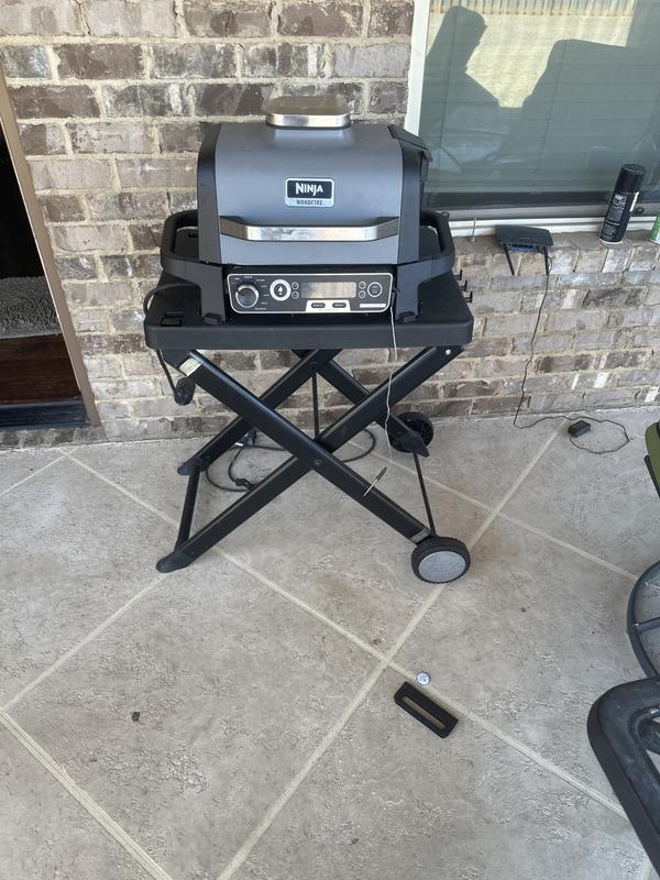 Ninja Woodfire Electric Outdoor Grill, Smoker, & Griddle