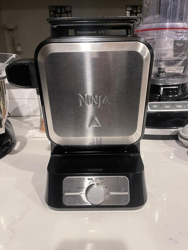 Ninja+BW1001+Belgian+Waffle+Maker+-+Silver for sale online