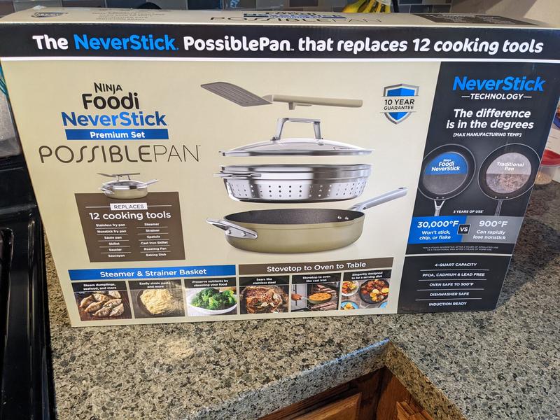 Ninja Foodi NeverStick PossiblePan - 4 Qt. Steamer/Strainer Basket