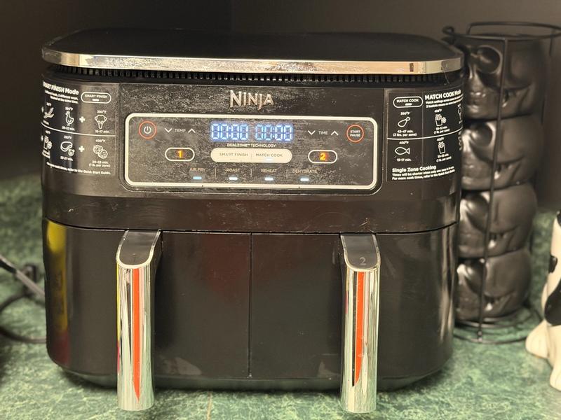 Ninja Foodi XL 6-in-1 10Qt DualZone Air Fryer with Broiler Rack