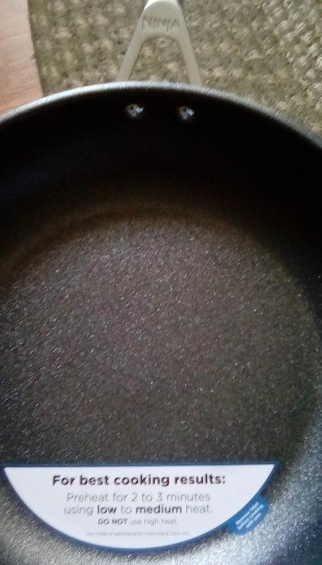 Fresh out the box ninja fry pan