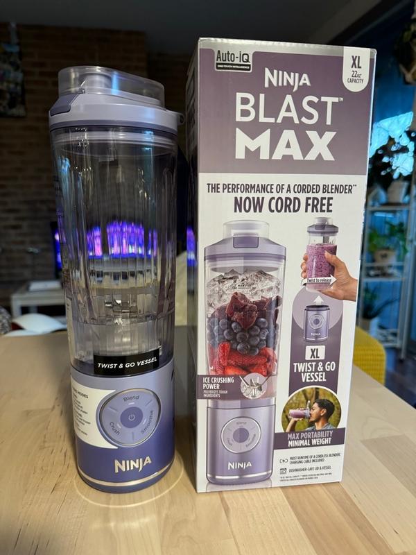 Ninja Blast™ Max Cordless Portable Blender Platinum Silver