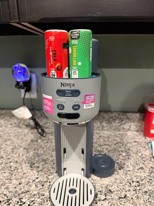 Ninja Thirsti™ Drink System & Soda Machine in Pink