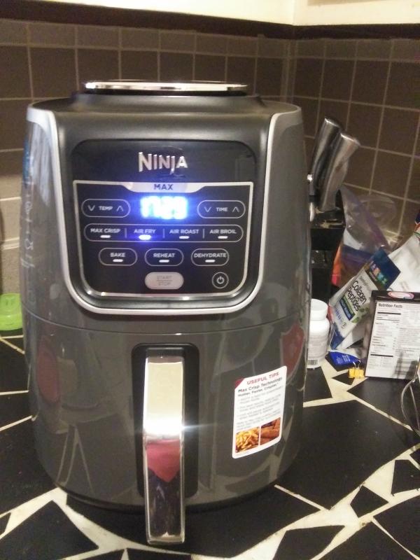 Review Ninja AF161 Max XL Air Fryer, 3 lbs, Grey 